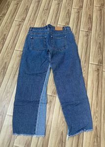 ONLY Two-Tone Wide Leg Jeans