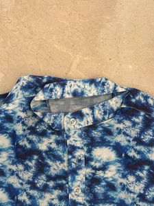 Stylish Blue Tie-Dye Kurta