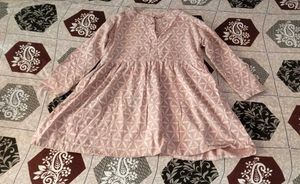 soft Pink short kurty