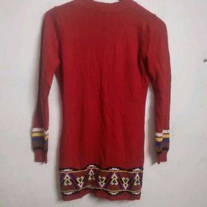 Red Knitted shrug