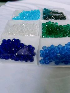 Crystal 8mm Beads Six Peket