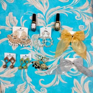 Earrings & Hair Bows Bundle