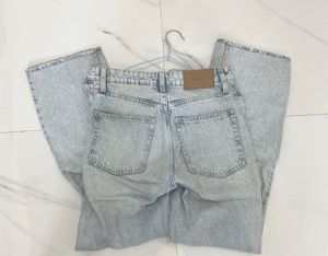 Light Wash Wide Leg Jeans