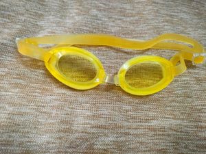 Yellow Swim Goggles