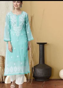 Beautiful Cotton Chikankari Kurta