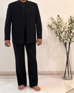 Men’s Classic Black Formal Suit Set – Blazer &amp; Tro