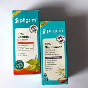 Pilgrim Vitamin C & Niacinamide Face Serums