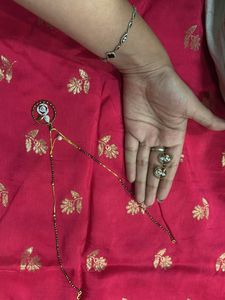 Elegant Mangalsutra and earrings set