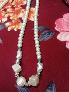 Pearl Beaded Necklace Combo