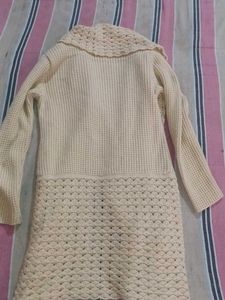 Cream Knitted Cardigan