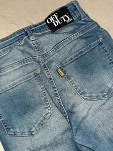 Off duty Flared Blue Denim Jeans