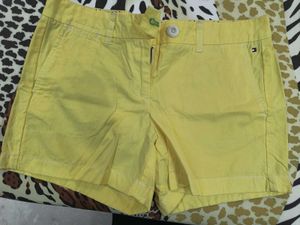 Tommy Hilfiger Yellow Shorts