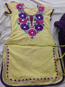 Embroidered Kurta and salwar Set