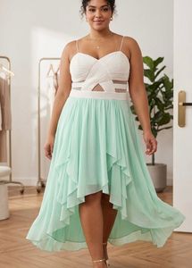 Chic High-Low Party Dress