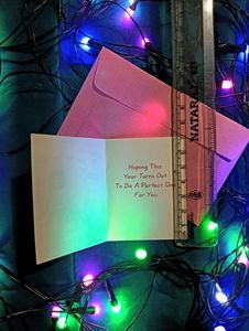 NEW YEAR GREETING CARD With Cover #newyear Happy New Year