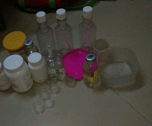 Plastic Empty Bottles DIY