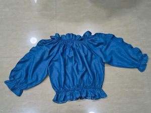 Off-Shoulder Ruffle Top