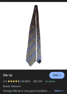 MISSONI Silk Tie