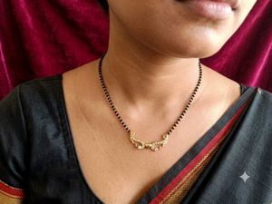 Elegant Gold Diamond Mangalsutra