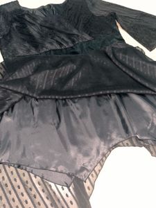 Elegant Black Sheer tops