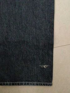 Classic Dark Wash Straight Leg Jeans