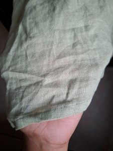 Zara 100% Linen Oversized Shirt