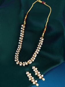 Pearl Choker &amp; Earrings (Set)