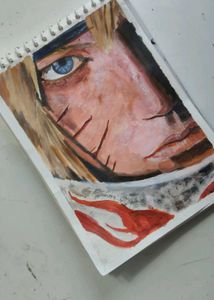 anime painting realistic potrait