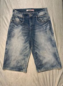 Evisu Genes Vintage Denim Shorts