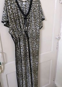 Satin Kaftan Nightdress