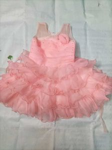 pink gown