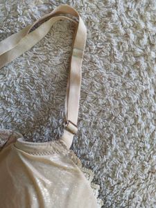 Lace Trimmed Full Coverage Bra