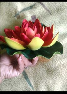 Beautiful Red Flower Hair Clip