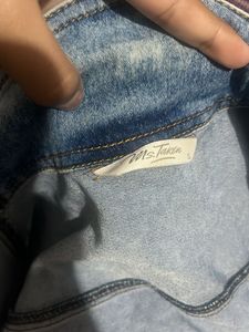 Distressed Denim Jacket - Stylish Layering