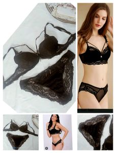 Elegant Black Lace Lingerie Set