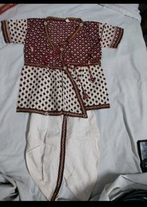 [Unisex] Ethnic Kurta Dhoti Set