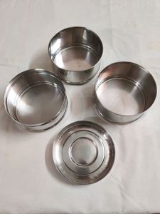 🔷🌟Stainless Steel 3 Layer Tiffin Box