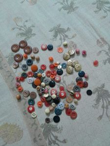 Assorted Buttons Craft Supply