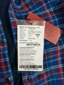 Blue Plaid Men's Shirt