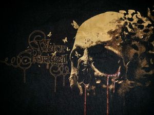 Y2K Affliction Skull Graphic Print Tee