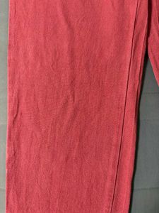 Relaxed Fit Linen Baggy Pants