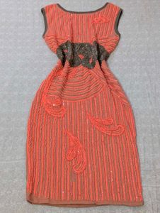 Vintage Beaded Flapper Dress