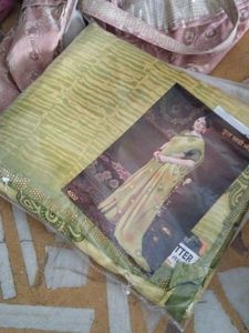 R.G. Sarees - Chili Butter Saree