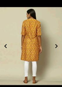 Rangriti Mustard Kurta