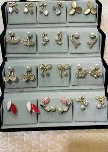 Assorted 12 pairs stud Earrings Set