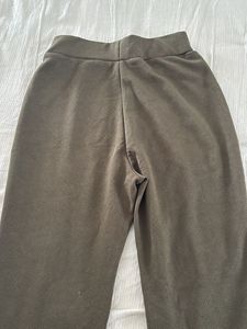 Olive Green Flare Leggings
