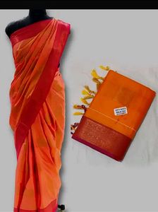 Elegant Soft Silk allover boota saree