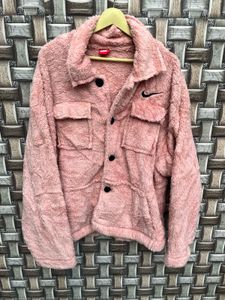 Nike Fleece Button-Down Jacket