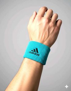 Adidas Wristband - Turquoise