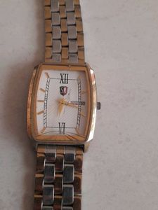 Like New  Vintage WS Ladies Two-Tone Watch